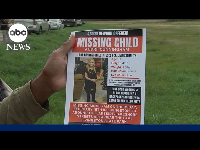 Urgent search for missing 11-year-old