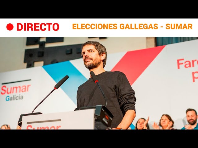 ELECCIONES GALICIA: SUMAR tras no conseguir REPRESENTACIÓN | RTVE Noticias