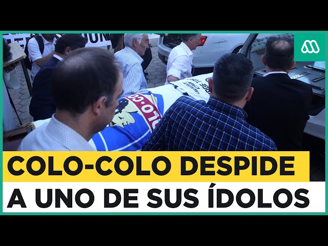 El último adiós a Jorge Toro: Leyenda del fútbol chileno es despedida por Colo-Colo