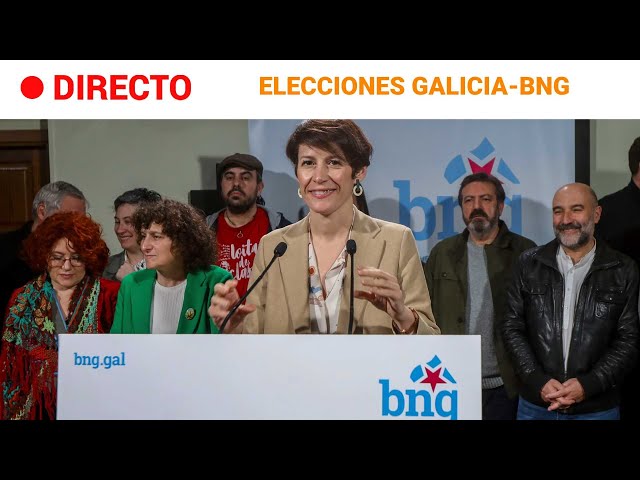 ELECCIONES GALICIA: PONTÓN tras el MEJOR RESULTADO del BNG: "No acaba nada, empieza un nuevo ci