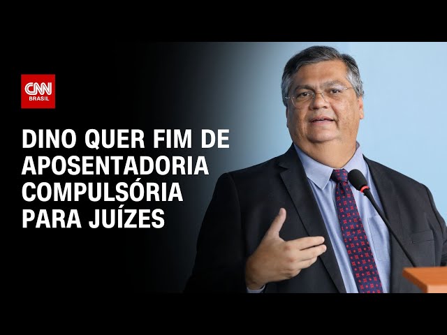 ⁣Dino quer fim de aposentadoria compulsória para juízes que cometerem delitos graves | CNN NOVO DIA