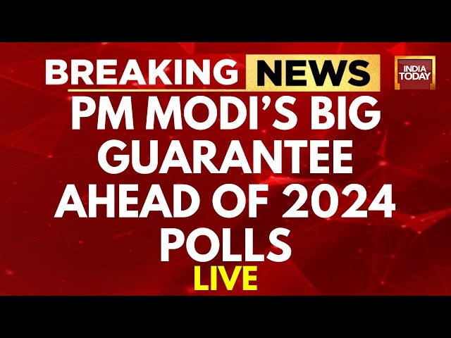 PM Modi LIVE | PM Modi Speech LIVE | PM Modi On Opposition | India Today LIVE