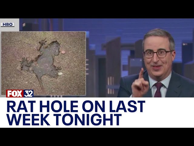 John Oliver talks Chicago Rat Hole on Last Week Tonight