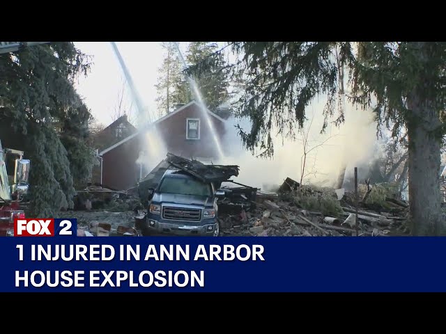 Ann Arbor house explodes