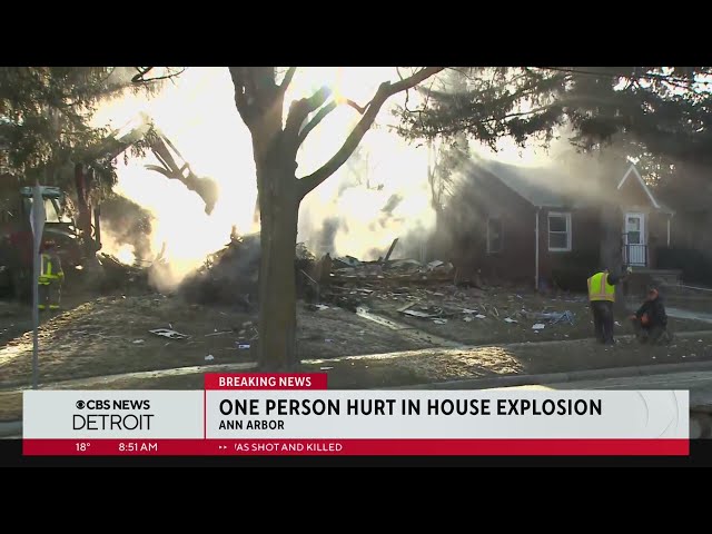 Latest updates on Ann Arbor house explosion