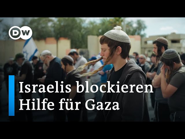 Wenn humanitäre Hilfe für Gaza blockiert wird | DW Nachrichten