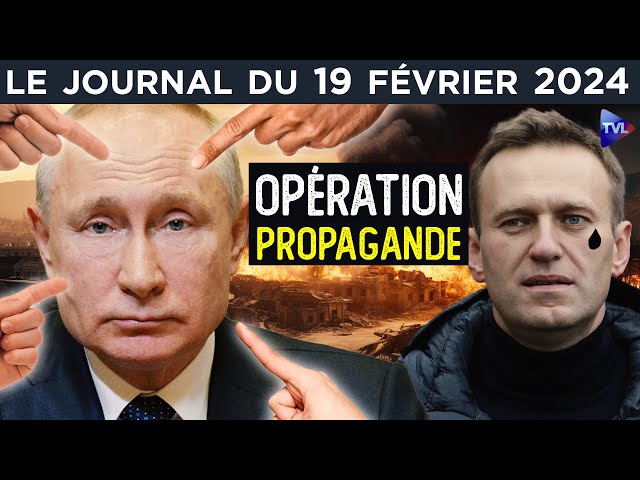 Ukraine - Navalny : la contre-offensive occidentale - JT du lundi 19 février 2024