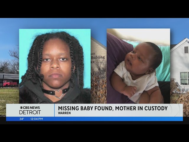 Missing Auburn Hills 1-month-old found safe; mother arrested