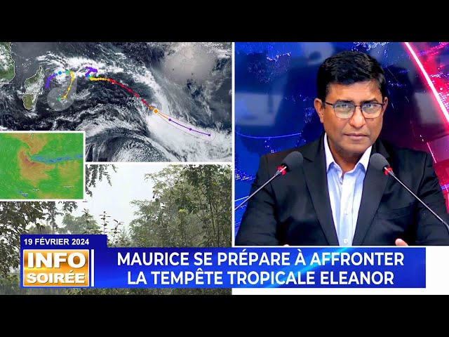 [Info Soirée] : « Maurice se prépare à affronter la tempête tropicale Eleanor »