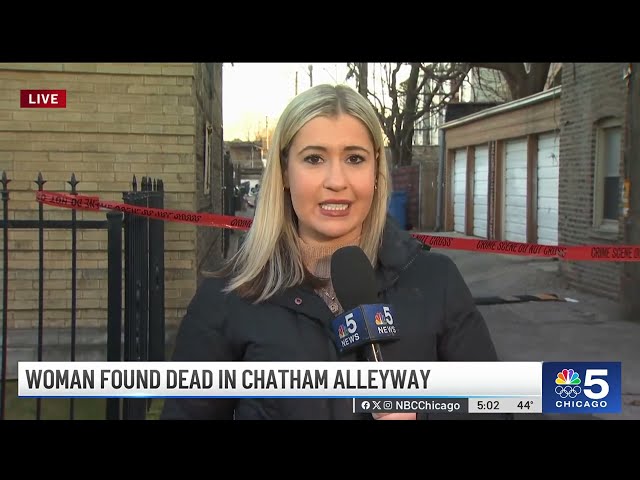 Woman found dead in Chicago's Chatham neighborhood