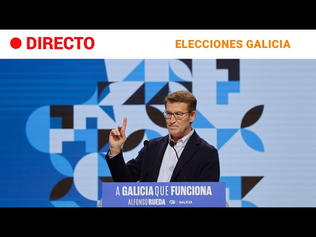 ELECCIONES GALICIA: FEIJÓO tras la 5ª MAYORÍA del PP, la PRIMERA de RUEDA | RTVE