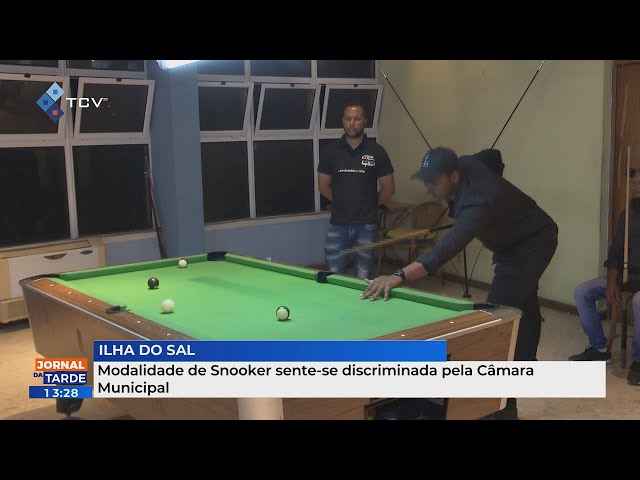 Modalidade de Snooker sente-se discriminada pela Câmara Municipal