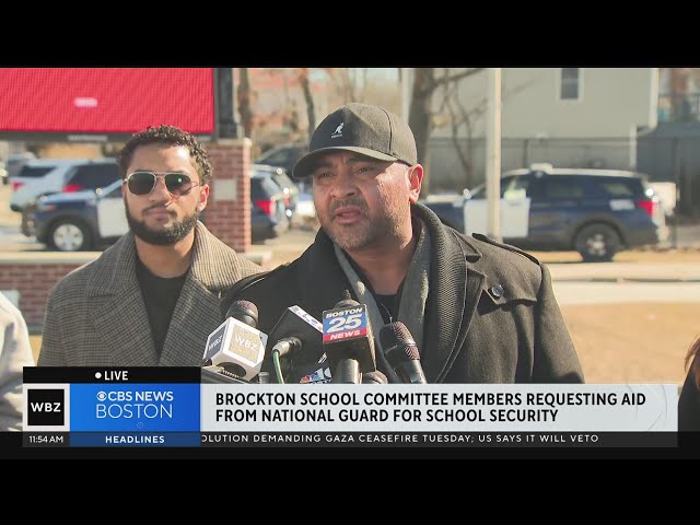 4 Brockton School Committee members call for National Guard at high school