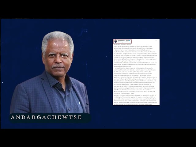 Itoobiya oo cagta saartay sanad sumcad-xumo iyo ceeb ku ah taariikhda xiriirka caalamiga ah.