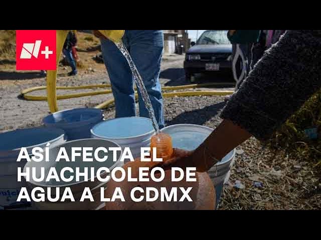 Huachicoleo de agua potable en CDMX - Despierta