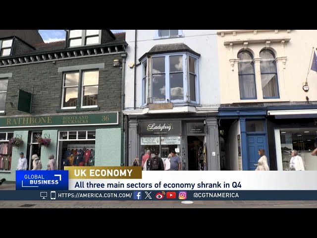 Global Business: UK economy sees recession to end 2023