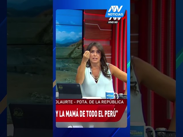 La desafortunada frase de Dina Boluarte #atvnoticias #shorts