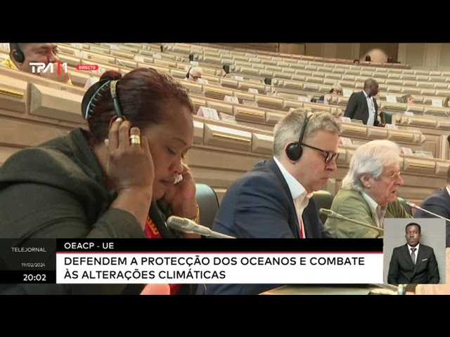 OEACP -UE   Defendem a proteção dos oceanos e combate às alterações climáticas