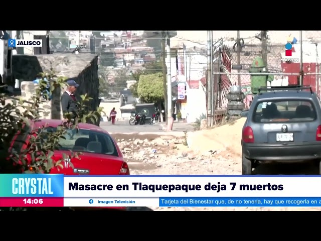 Masacre en Tlaquepaque deja a 7 jóvenes sin vida