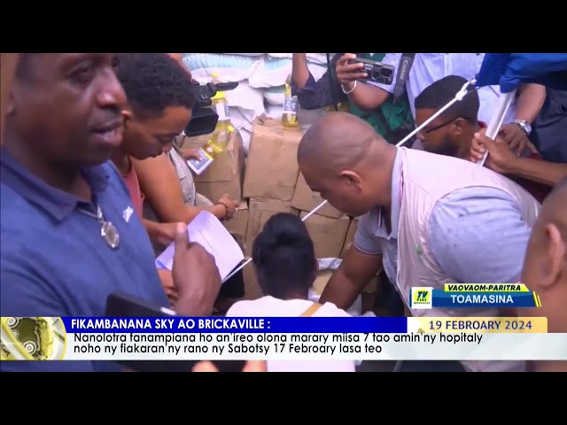 NY VAOVAOM PARITRA LIVE DU 19 FEVRIER 2024 BY TV PLUS MADAGASCAR