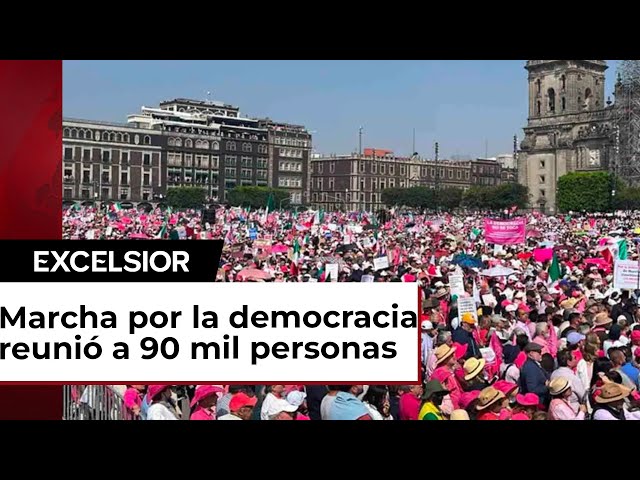 Así se vibió la Marcha por la Democracia