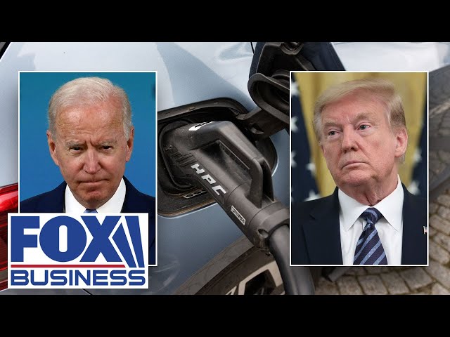 Trump dumps on Biden's EV push, calls it the 'green new scam'