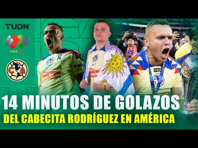 ¡Momento de revivir TODOS LOS GOLES DEL 'CABECITA' RODRÍGUEZ CON EL AMÉRICA! | TUDN