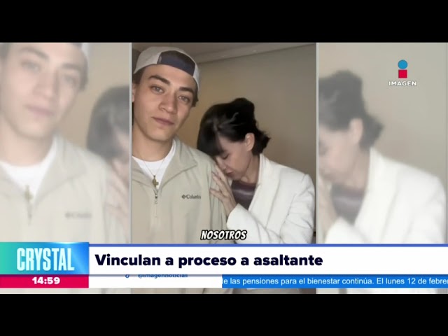 Vinculan a proceso al sujeto que asaltó al hijo de Susana Zabaleta | Noticias con Crystal Mendivil