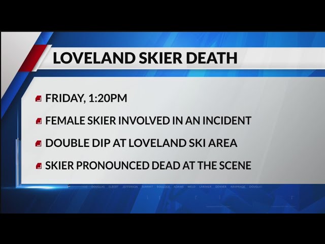 Loveland skier dies after colliding with tree