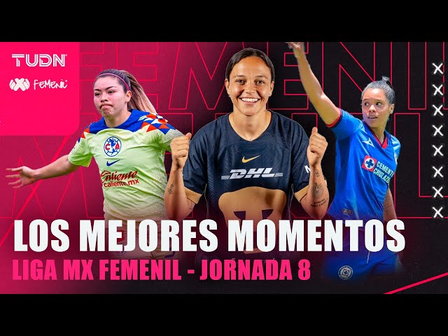 ¡LO MEJOR DE LO MEJOR! Los momentos SUBLIMES de la Jornada 8 de la Liga MX Femenil | TUDN