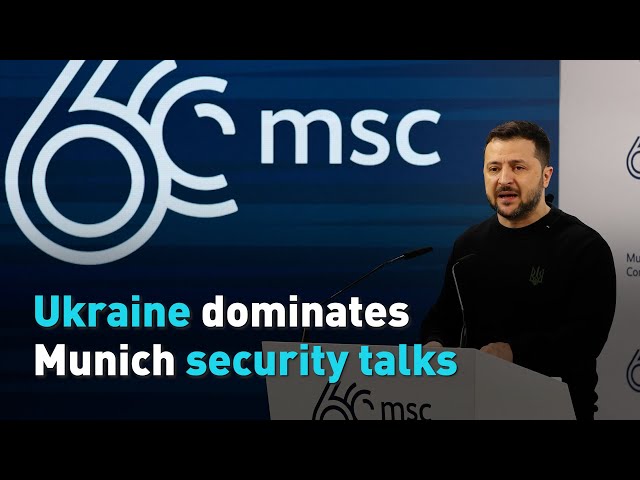 Ukraine dominates Munich security talks