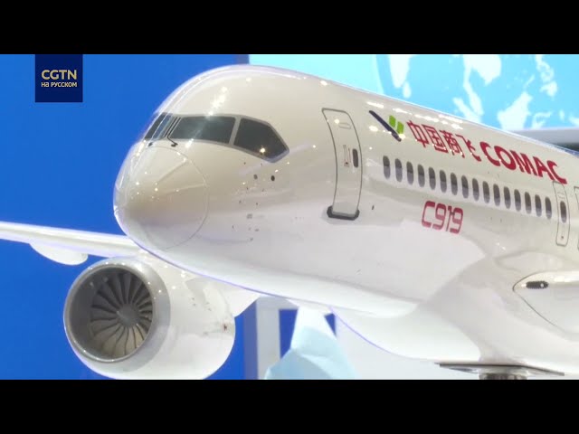 ⁣Китайские пассажирские самолеты C919 и ARJ21 дебютировали на авиасалоне в Сингапуре