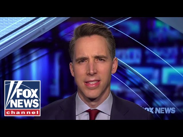 Josh Hawley sounds the alarm on this 'disaster'