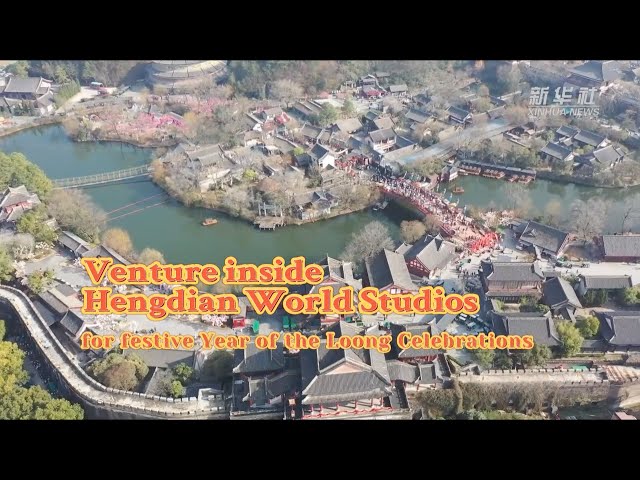 Venture inside Hengdian World Studios for festive Year of the Loong celebrations