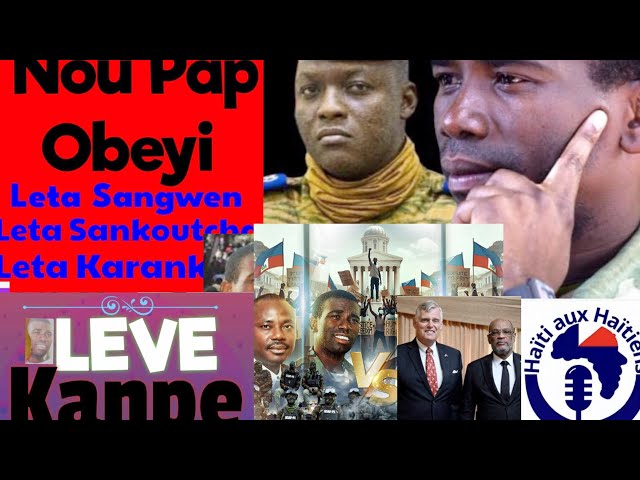 BWA MARE! Guy Philippe TRANBLE PEYIA AMBASSADE AMERIKAN PRAN KOU AK ARIEL/YON LOT POLISYE TONBE ANKO