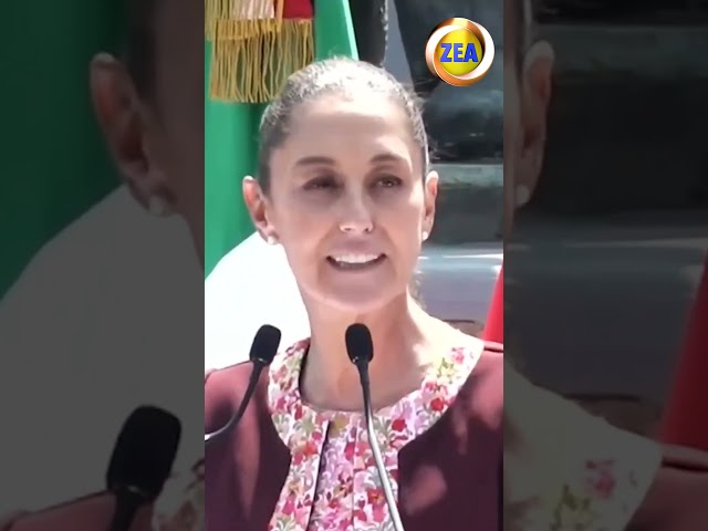 #ClaudiaSheinbaum se registra como candidata presidencial | Shorts | Zea