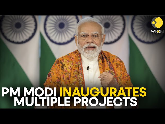 PM Modi LIVE: Indian PM Modi inaugurates & lays foundation stone of multiple projects in Jammu