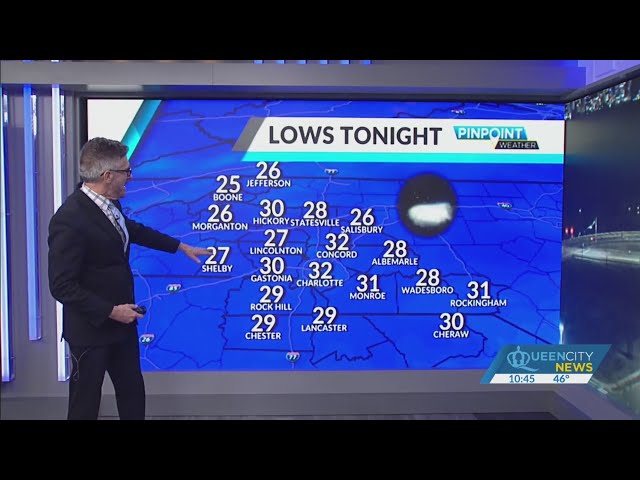 Pleasantly cool temps edging above normal this week