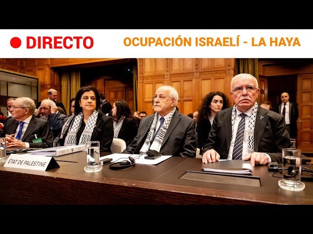 ISRAEL-GAZA  EN DIRECTO: La CORTE INTERNACIONAL de JUSTICIA debate si la OCUPACIÓN es LEGAL | RTVE