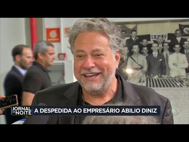 Abilio Diniz foi enterrado em São Paulo I Jornal da Noite