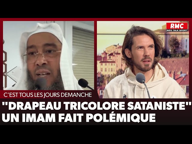 Arnaud Demanche : "Drapeau tricolore sataniste" - Un imam fait polémique