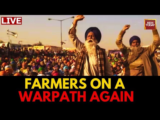 Farmer Protest LIVE News: Farmers Delhi Chalo March To Resume| Farmer Protest LIVE |India Today LIVE