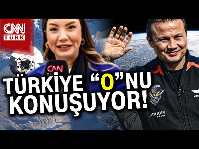 Türkiye'nin İlk Astronotu: Alper Gezeravcı! Dünya'ya Döndü, Fulya Öztürk'e Konuştu...