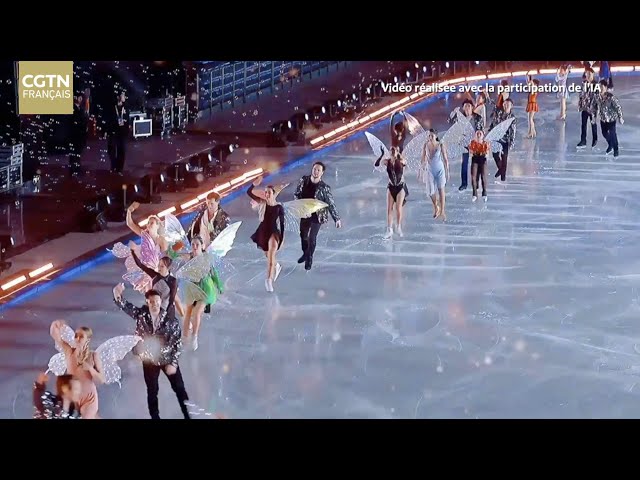 ⁣Plusieurs patineurs artistiques russes célèbres se produisent en Chine