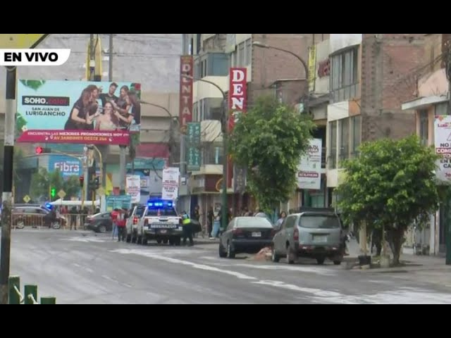 Autoridades realizan desalojo contra ambulantes que habían tomado las veredas de SJL