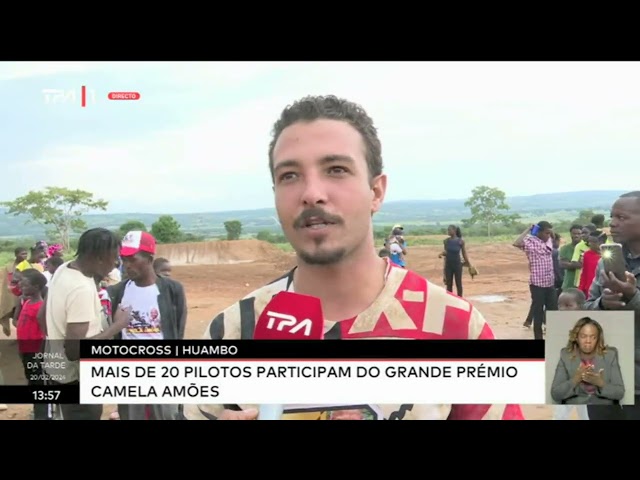 Motocross -  Huambo:  Mais de 20 pilotos participam do grande prémio Camela Amões