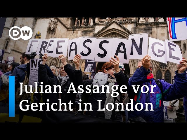 Assange-Verfahren zu Auslieferung an USA beginnt | DW Nachrichten