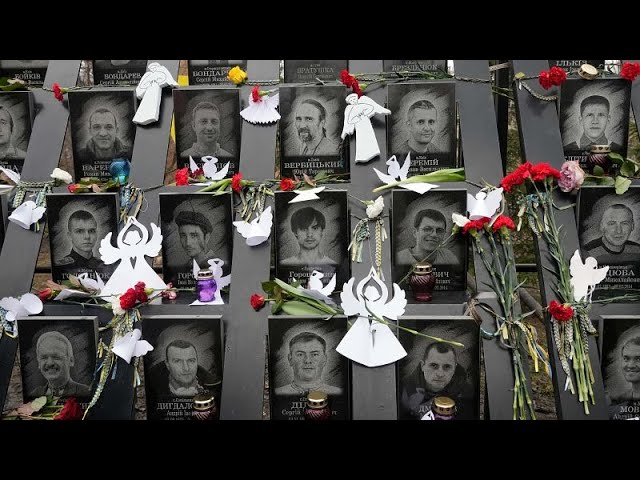 Ukraine remembers Maidan square massacre 10 years on