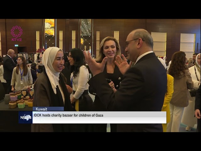 IDCK hosts charity bazaar for children of Gaza