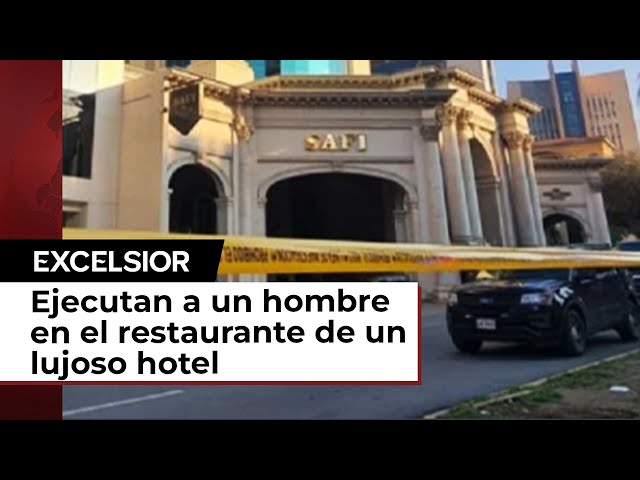 Asesinan a balazos a hombre en hotel de Nuevo León